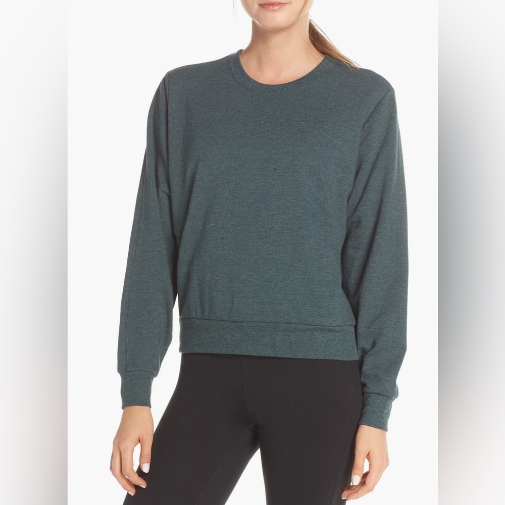 Zella Crewneck Pullover - Green Gables